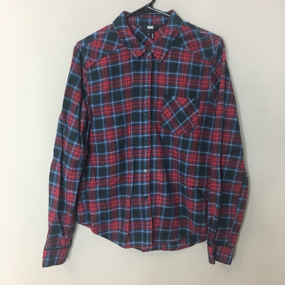 PAIGE Plaid Flannel